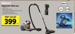 Lidl PHILIPS Aspirator fără sac Ofertă