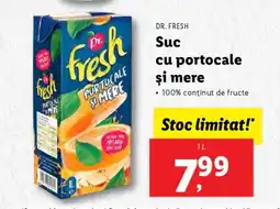 Lidl Dr. Fresh Suc cu portocale și mere Ofertă