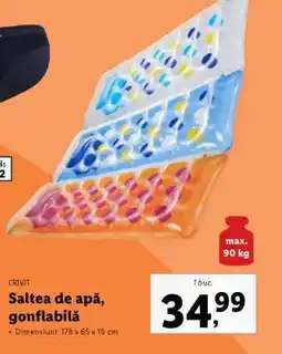 Lidl Saltea de apă, gonflabilă Ofertă