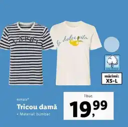 Lidl Tricou damă Ofertă