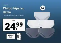 Lidl Chiloți hipster, damă Ofertă