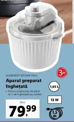 Lidl Aparat preparat înghețată Ofertă