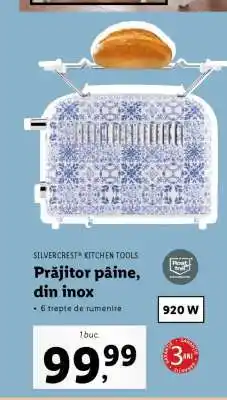 Lidl Prăjitor pâine, din inox Ofertă