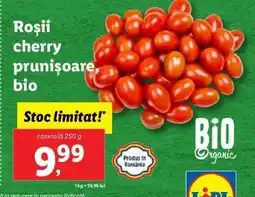 Lidl Roșii cherry prunișoare, bio Ofertă