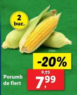 Lidl Porumb de fiert Ofertă