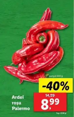 Lidl Ardei roșu Palermo Ofertă