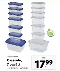 Lidl Caserole, 7 bucăți Ofertă