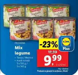 Lidl Freshona Mix legume Ofertă