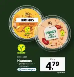 Lidl Chef Select Hummus Ofertă