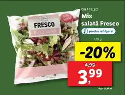 Lidl Mix salată Fresco Ofertă
