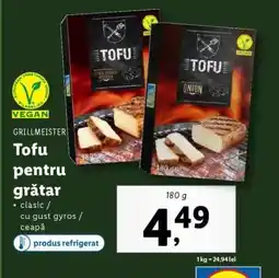 Lidl GRILLMEISTER Tofu pentru grătar Ofertă