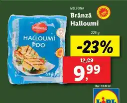 Lidl Milbona Brânză Halloumi Ofertă