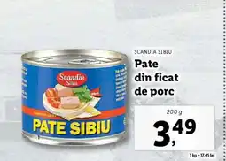 Lidl Pate din ficat de porc Ofertă
