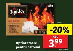 Lidl Aprinzătoare pentru cărbuni Ofertă