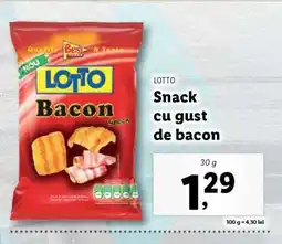 Lidl LOTTO Snack cu gust de bacon Ofertă