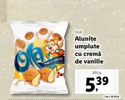 Lidl Olla Alunițe umplute cu cremă de vanilie Ofertă