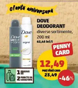 Penny Dove Deodorant Ofertă