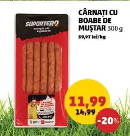Penny Cârnați cu boabe de muștar 300 g Ofertă