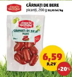 Penny Cârnați de bere Ofertă