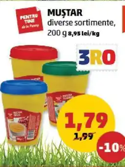 Penny Muștar diverse sortimente Ofertă