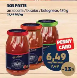 Penny Sos paste Ofertă