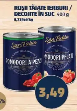 Penny Roșii tăiate ierburi / decojite în suc Ofertă
