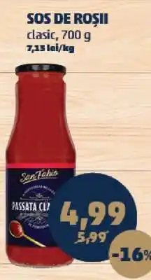 Penny SOS DE ROȘII clasic, 700 g Ofertă