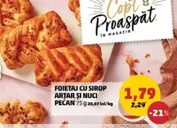 Penny Foietaj cu sirop arțar și nuci pecan Ofertă