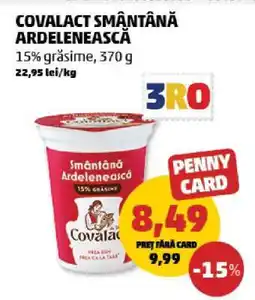 Penny COVALACT Smântână Ardelenească Ofertă