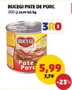 Penny BUCEGI PATE DE PORC Ofertă