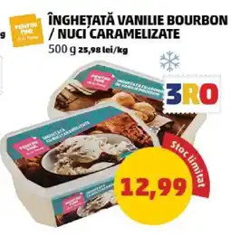Penny Înghețată Vanilie Bourbon / Nuci Caramelizate Ofertă
