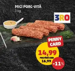 Penny Mici porc-vită Ofertă