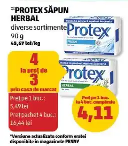 Penny PROTEX SĂPUN HERBAL Ofertă