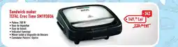 Carrefour Sandwich maker TEFAL Croc Time SM193D34 Ofertă