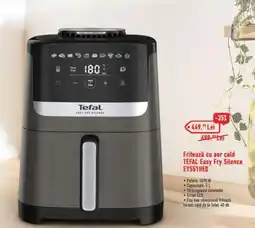 Carrefour Friteuză cu aer cald TEFAL Easy Fry Silence EY5511EO Ofertă