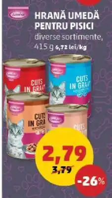 Penny HRANĂ UMEDĂ PENTRU PISICI Ofertă