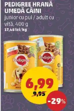 Penny PEDIGREE HRANĂ UMEDĂ CÂINI Ofertă