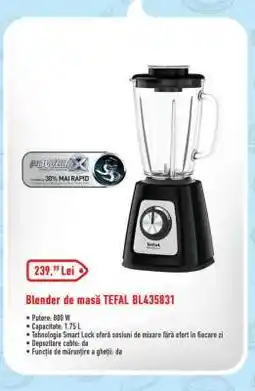 Carrefour Blender de masă TEFAL BL435831 Ofertă