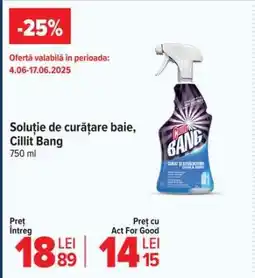 Carrefour Soluție de curățare baie, Cillit Bang Ofertă