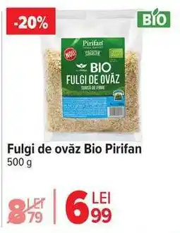 Carrefour Fulgi de ovăz Bio Pirifan Ofertă