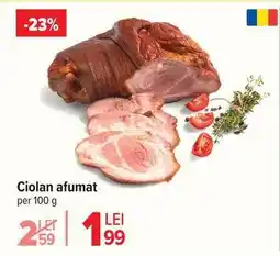 Carrefour Ciolan afumat Ofertă