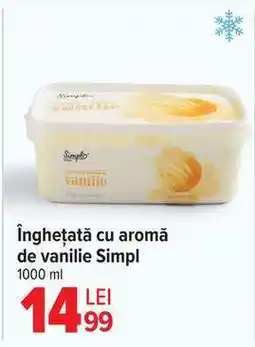 Carrefour Înghețată cu aromă de vanilie Simpl Ofertă