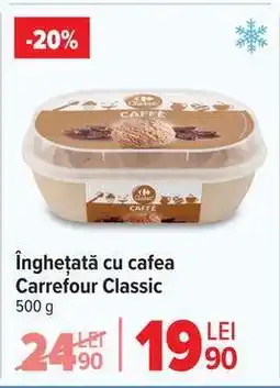 Carrefour Înghețată cu cafea Carrefour Classic Ofertă
