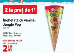 Carrefour Înghețată cu vanilie, Jungle Pop Ofertă