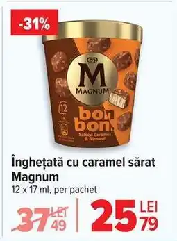 Carrefour Înghețată cu caramel sărat Magnum Ofertă
