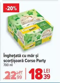 Carrefour Înghețată cu măr și scorțișoară Corso Party Ofertă