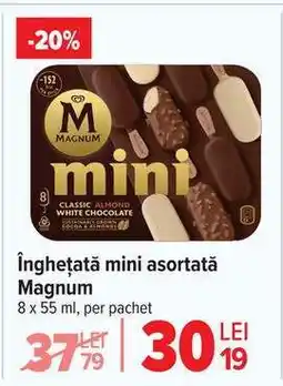 Carrefour Înghețată mini asortată Magnum Ofertă