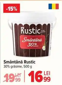 Carrefour Smântână Rustic Ofertă