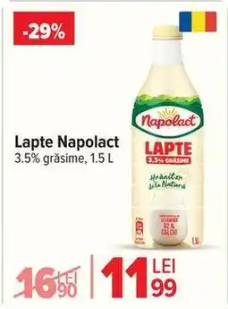 Carrefour Lapte Napolact Ofertă