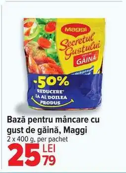 Carrefour Bază pentru mâncare cu gust de găină, Maggi Ofertă